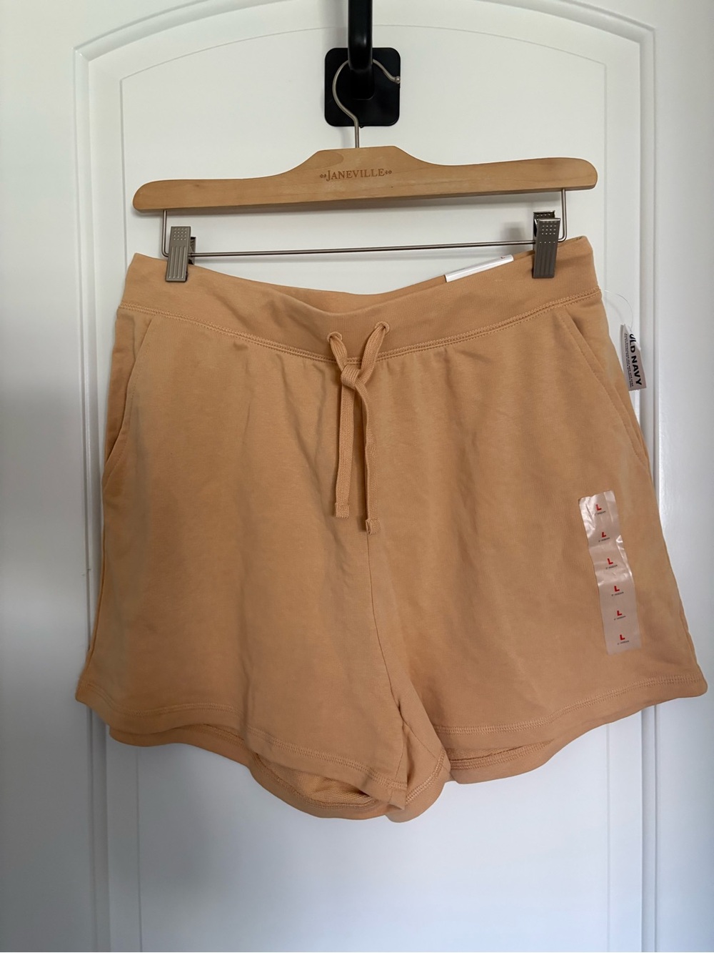 Old Navy Drawstring Athletic Shorts - Tan